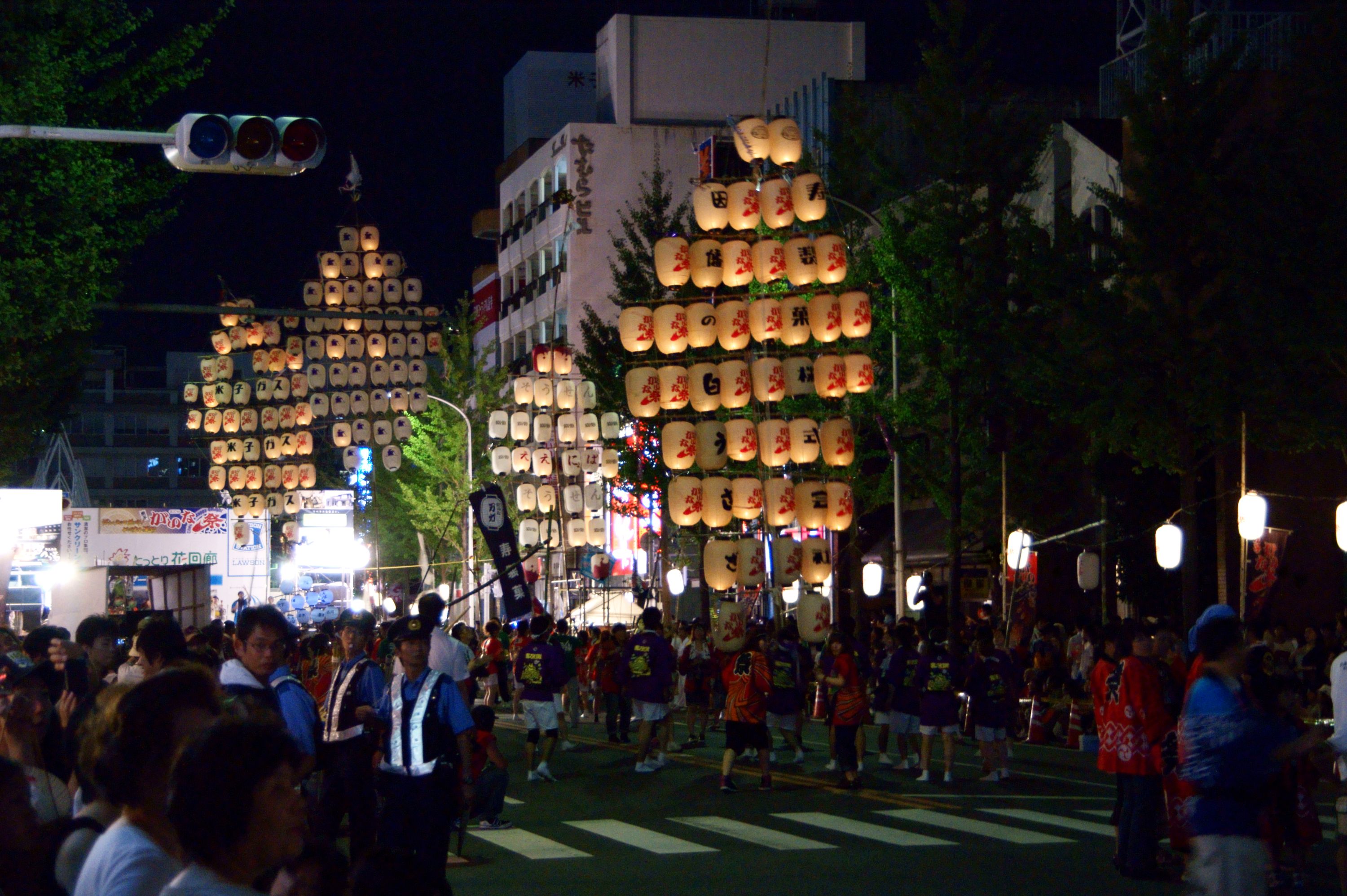 Yonago Buddhist lantern festival is a challenging