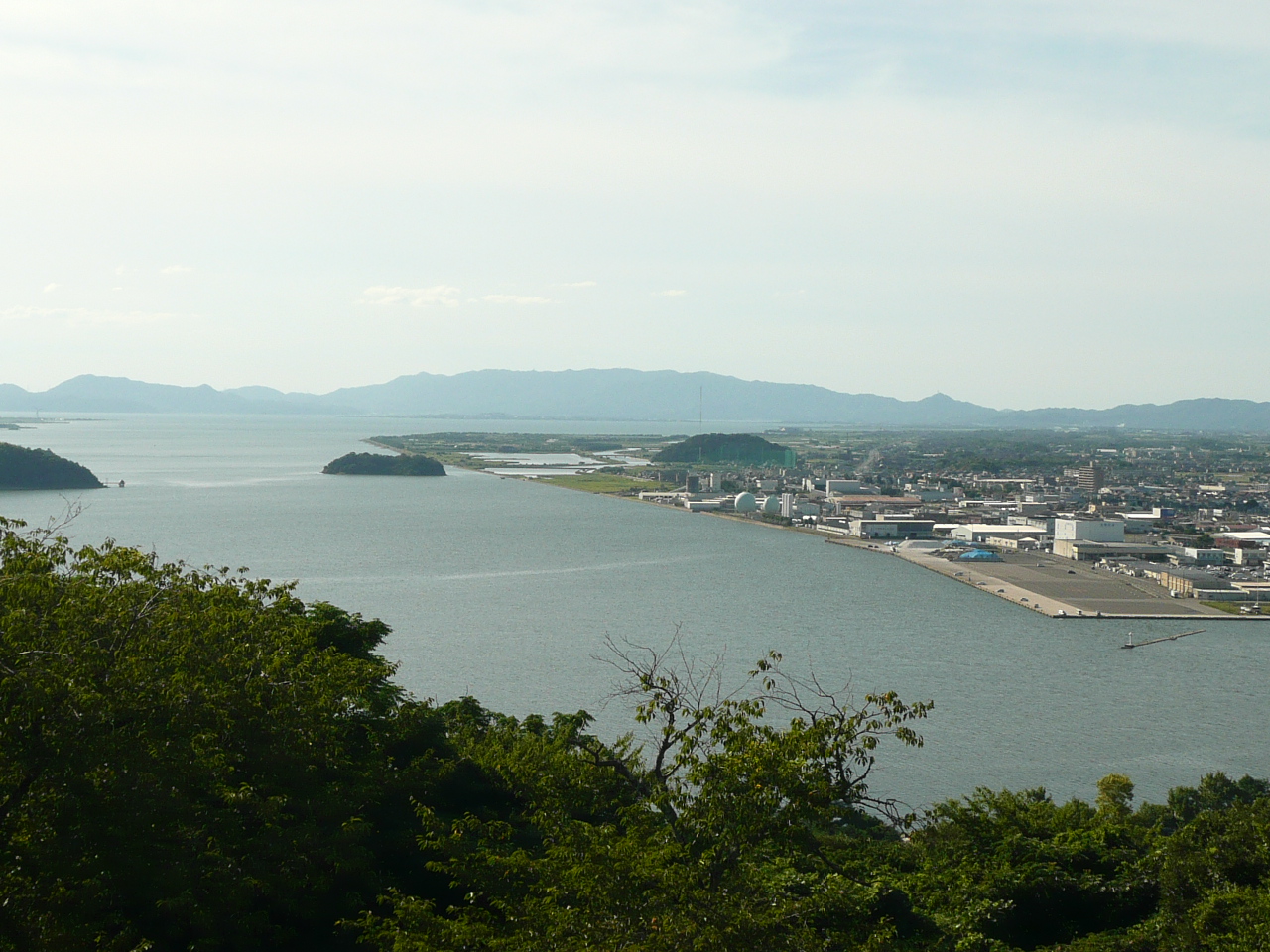 Nakaumi from Yonago Castle