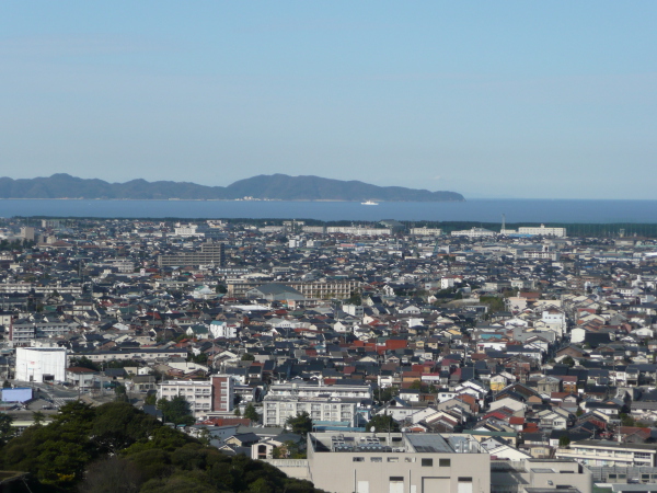 Sea from Shiroyama