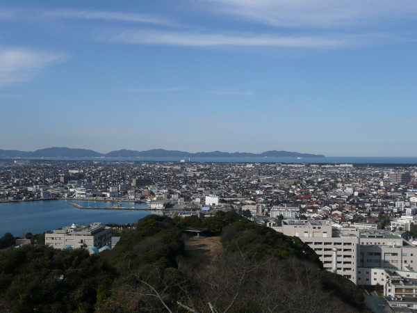 Shiroyama Sea from two