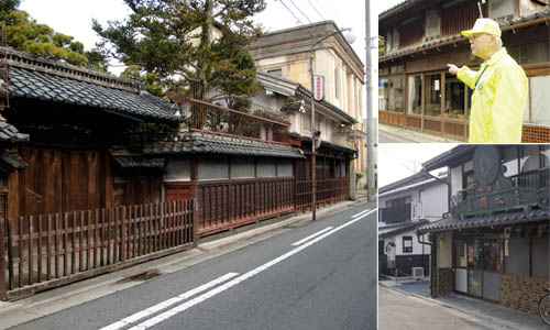 Walking along downtown Kamogawa _1